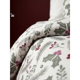 Sinsay Pamučni božićni komplet posteljine s božikovinom i grančicama | shoptok.hr
