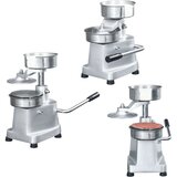 vidaXL Preša za hamburgere s 500 papira za pljeskavice 10 cm aluminij | shoptok.hr