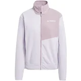 Adidas Funkcionalna jopa iz flisa mauve / pastelno lila / bela