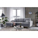 Miuform svetlo siva raztegljiva sedežna garnitura Scandic Lagom, levi kot | Shoptok.si