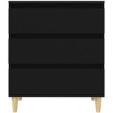  Komoda crna 60 x 35 x 70 cm od konstruiranog drva | Eponuda.com