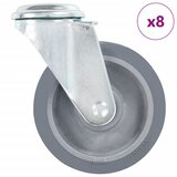 vidaXL Okretni kotačići s otvorom za vijke 8 kom 100 mm | shoptok.hr