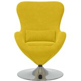  Jajolika fotelja Žuta Baršun | shoptok.hr