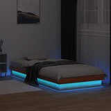  LED okvir kreveta voštano smeđi 90 x 200 cm od masivne borovine | Eponuda.com