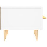 TV ormarić bijeli 150 x 36 x 30 cm od konstruiranog drva | Eponuda.com