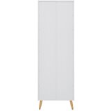 Bessagi Home omara s klasičnimi vrati ludo, bela | Shoptok.si