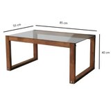 Club sto Via 85x40x55cm Smeđa | Eponuda.ba
