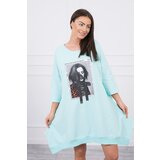 Kesi Dress with print and flared hem | shoptok.hr