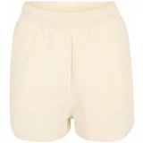 Fila Sportske hlače svijetlosmeđa / biserno bijela
