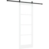 vidaXL Klizna vrata s kompletnim setom 'ORKDAL'bijela 83x232 cm | shoptok.hr