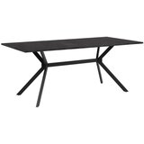 MID.YOU Jedilna miza , črna, barve skrilavca | Shoptok.si