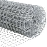 Set vrtne ograde Set od 2 Pocinčani čelik 25 x 0.6 m Čvrsta | shoptok.hr
