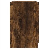 Ormarić za umivaonik boja dimljenog hrasta 59x37x59 cm drveni | shoptok.hr