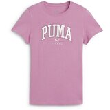 Puma Majica 'SQUAD' orhideja / črna / bela | Shoptok.si