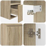  Set ormarića za kupaonicu 3 kom. Hrast sonoma | shoptok.hr
