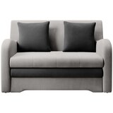 ELTAP Svijetlo siva/antracitno siva baršunasti sklopiva sofa 130 cm Ario – | shoptok.hr