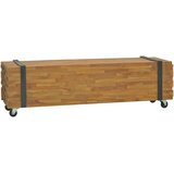 vidaXL TV stalak 110 x 30 x 32,5 cm od masivne tikovine Cijene