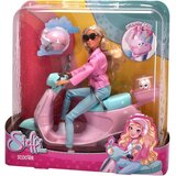 Simba Toys Steffi Love: Igralni komplet Steffi lutka z skirojem - Cene