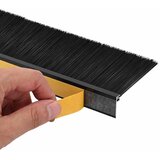  Samoljepljivi pečati za vrata 2 kom. 100 cm Aluminijski legura Crna | shoptok.hr
