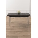 Hanah home trpezarijski sto rewa black marble chrome Cene