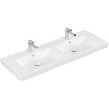 Villeroy Boch 7175D001 Subway 2.0 130 x 47 cm dvojni keramični umivalnik z 2 odprtinama | Shoptok.si