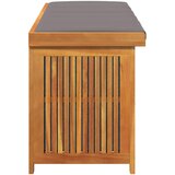  Vanjska kutija za jastuke 150x50x60,5 cm masivno drvo bagrema | Eponuda.com
