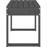  Vrtna klupa siva 80 x 38 x 45 cm od masivne borovine | Eponuda.com