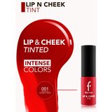 Flormar Lip & Cheek Tint tekuće rumenilo za usne i lice nijansa 001 Scarlet Ruby 6.7 ml | shoptok.hr
