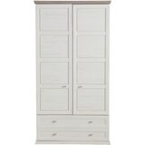 Hom`in garderobna omara siva, bela | Shoptok.si