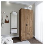 Hanah home Ormar Yaman 1600-044, 80x182x47 cm, Smeđa | Eponuda.ba