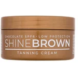 Byrokko Shine Brown Chocolate Tanning Cream proizvod za zaštitu od sunca za tijelo za sve vrste kože 200 ml