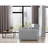 ELTAP Svijetlo siva sklopiva/s prostorom za odlaganje sofa od šenila 155 cm Laine – | shoptok.hr