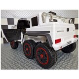 Cars4kids 12V Mercedes G63 6X6 - dječji auto na akumulator, bijeli | Shoptok.si