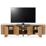 MOME TV komoda u dekoru hrasta u prirodnoj boji 180x50,5x40 cm Padoc – | shoptok.hr