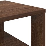 vidaXL Regal za čevlje rjav hrast 61x32x87,5 cm inženirski les | Shoptok.si