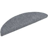 vidaXL samoljepljivi otirači za stepenice 5 kom svjetlosivi 56x17x3 cm | shoptok.hr