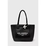 Karl Lagerfeld Torbica črna barva, 245W3081