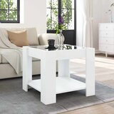  Stolić za kavu LED bijeli 53x53x45 cm od konstruiranog drva | Eponuda.ba