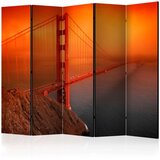  Paravan u 5 dijelova - Golden Gate Bridge II [Room Dividers] 225x172 Cijene