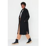 Trendyol Black Belted Oversize Cachet Coat | ePonuda.com