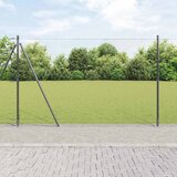  Heksagonalna ograda s betonskom osnovom 10 x 1,4 m Siva Mreža | shoptok.hr