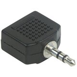 SCHWAIGER Avdio adapter (2 x vtičnica 3,5 mm, 1 x vtič 3,5 mm) | Shoptok.si