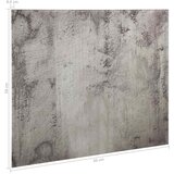  Zidna magnetna ploča od stakla 50 x 50 cm Siva | Shoptok.si