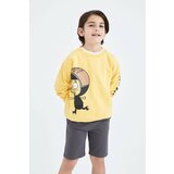 Defacto Boy Regular Fit Sweatshirt Fabric Shorts Cene