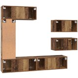 vidaXL Komplet TV omaric s polico Drugo 6 pcs Star les 30.5 x 30 x 90 cm | Shoptok.si