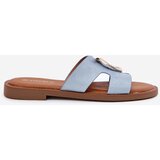 VINCEZA Women's Flat Heeled Sandals with Decoration | Shoptok.si