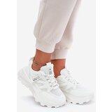 Boto EVENTO Women's Sports Sneakers On Thick Sole White Prononice | Shoptok.si