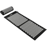 Rebel Active akupresurna prostirka za zdravlje s bodljama i jastukom, 110x42cm, XL, sivi bodlji Cijene