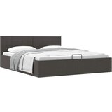 Furnova Dvižni posteljni okvir temno sivo blago 180x200 cm, (21935239) | Shoptok.si