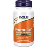 Now Foods Bromelain NOW, 500 mg (60 kapsul) Cene